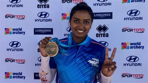 1, she competes in the event of archery. Archery: Deepika Kumari wins gold at World Cup stage event ...