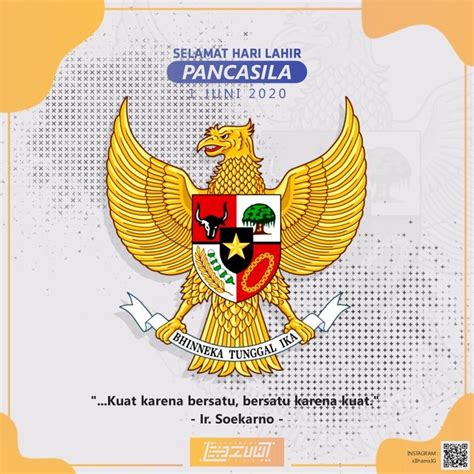 Berdasarkan sejarahnya, hari lahir pancasila menjadi peringatan momen lahirnya pancasila, yang berasal dari pidato soekarno mengenai rumusan dasar negara dalam sidang bupki 1 juni 1945. HARI LAHIR PANCASILA | Kelahiran, Instagram