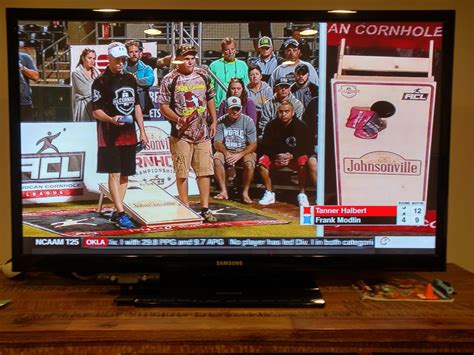 Watch nba, mlb, nhl, soccer and more. Cornhole Championship being televised on ESPN2 : theocho