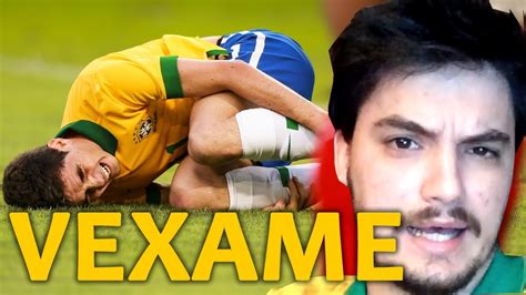 Ninguém esperava que cinco anos após o vexame dos 7x1 contra a alemanha se repetiria, pelo mesmo placar, no mesmo estádio em uma semifinal, só que dessa vez pelos pés dos hermanos argentinos. BRASIL 1 x 7 ALEMANHA - VAI TOMAR NO #*(@#( +13 - YouTube