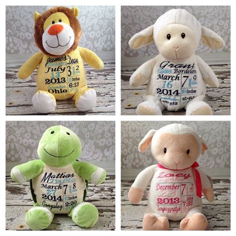 There is no central government adoption authority. Personalized Stuffed Animal Birth Announcement Stuffed ...