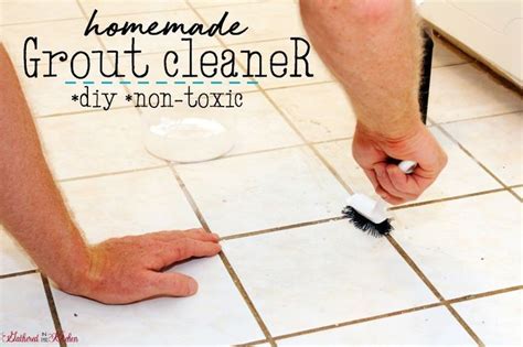 Vinegar, on the other hand, is an acid that is also. How To Clean Tile Grout + Homemade Cleaner Recipe (With ...