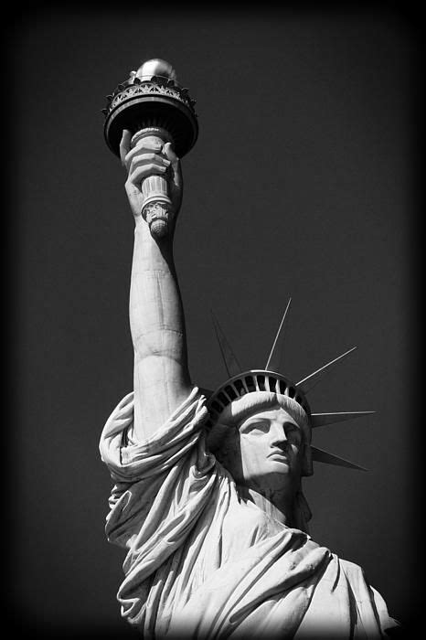 What was the original purpose of the statue of liberty? Statue Of Liberty In Black And White by Dan Sproul ...