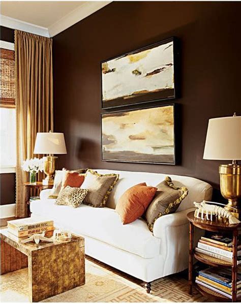 See more ideas about brown lounge, new wallpaper, curtains. Pin by ༺༻ Christina Khandan ༺༻ on Living Room | Brown ...