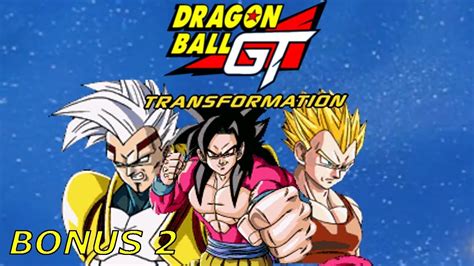 It is a sequel to dragon ball gt: Dragon Ball GT Transformation Bonus 2 - YouTube