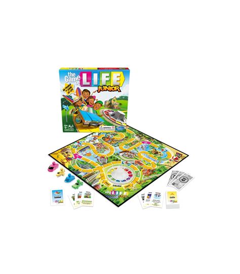 Descubre tu futuro con este divertido juego. Juego game of life junior E6678 | HASBRO GAMING | Juguetes ...