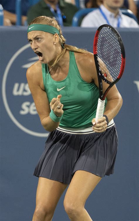 Petra kvitová je reprezentantka a hvězda českého tenisu. Petra Kvitova - 2018 Western & Southern Open in Cincinnati ...