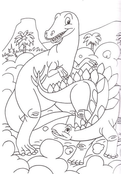 Un'enorme raccolta di disegni sul regno vegetale da stampare e colorare per bambini: disegni-bambini-colorare-stampare-dinosauri - Blogmamma.it