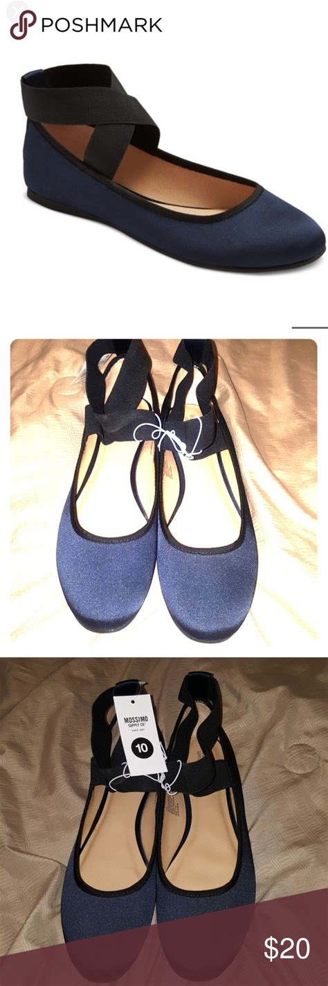 Get the best deals on navy blue dressy sandals and save up to 70% off at poshmark now! Mossimo navy blue satin ballet flat NWT | Satin ballet ...