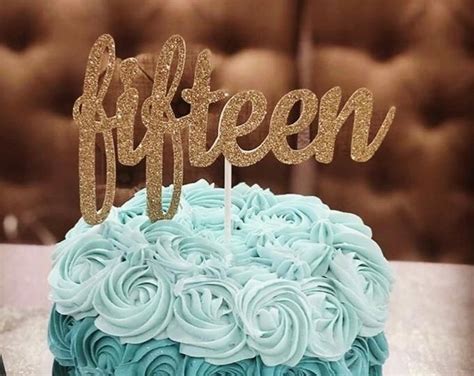 We have rhinestone cake stoppers. Mis Quince Cake Topper, Fifteenth Birthday Cake Topper ...