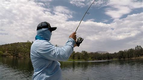 More than half of the 15 miles of shoreline are in. Bass Fishing at Lake Jennings, CA - YouTube