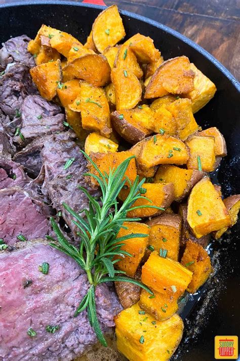 Some fans claim it needs no accompaniment on the plate, but a variety of vegetables bring out the best in the elegant, tender roast and nicely round out the meal. Maple Roasted Sweet Potatoes Recipe | Sunday Supper Movement