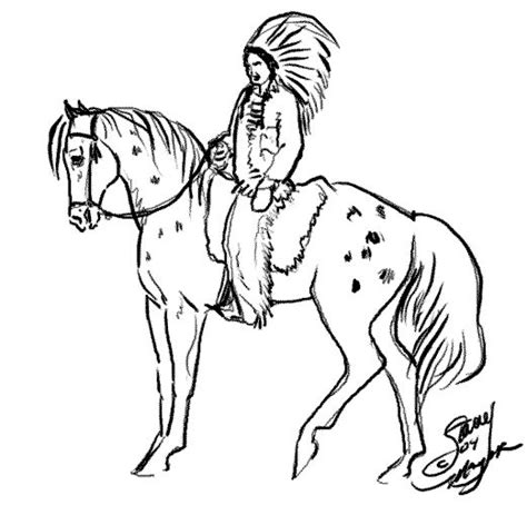 Amazing printable horse coloring pages 16 in free colouring pages. Nez Perce Heritage | Native american indians, Nez perce ...