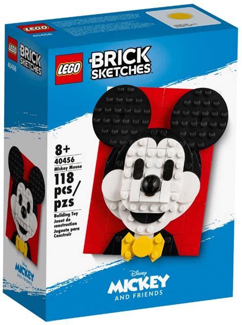 Previous month next month march, 2021. LEGO Disney Brick Sketches Mickey Mouse (40456) & Minnie ...