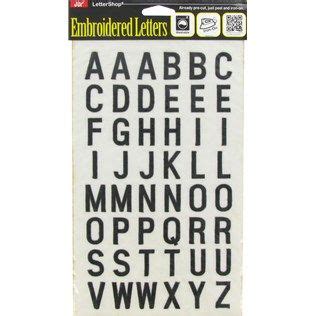 Iron on embroidered letters hobby lobby. Joy 1 1/2" Black Embroidered Iron-On Letters | Shop Hobby ...