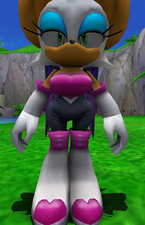 Rouge the bat is depicted as a professional treasure hunter devoted to the pursuit of jewels. Better Rouge Texture Mod by Sonicboom53 -- Fur Affinity ...