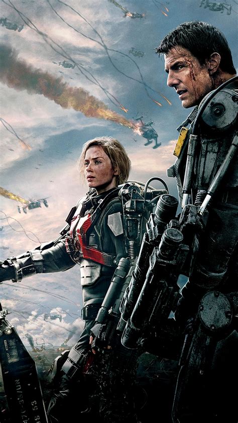 Edge of tomorrow with tom cruise background. Edge of Tomorrow (2014) Phone Wallpaper | Moviemania in ...