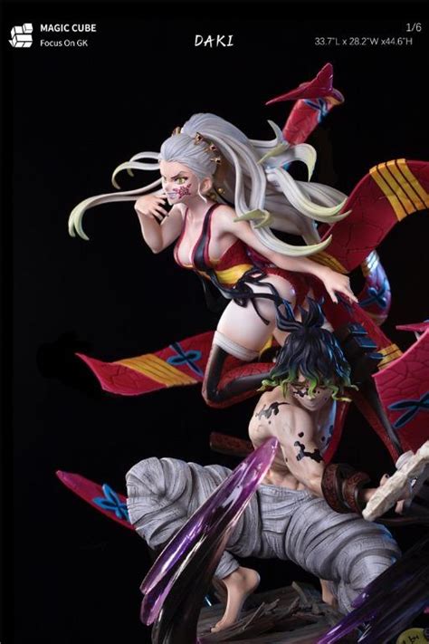 Blade of demon destruction) is a japanese manga series the story follows tanjiro kamado, a young boy who becomes a demon slayer after his family is slaughtered and his younger sister nezuko is turned. PO MAGIC CUBE STUDIO - DEMON SLAYER UPPER MOON 6 DAKI FIGURE STATUE, Toys & Games, Bricks ...