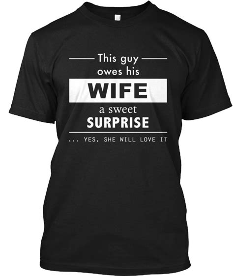 Surprise your sweetheart with loads of gifts and some sweet delights, especially chocolates. Surprise Wife Valentines Day - Black, Small | Wife ...