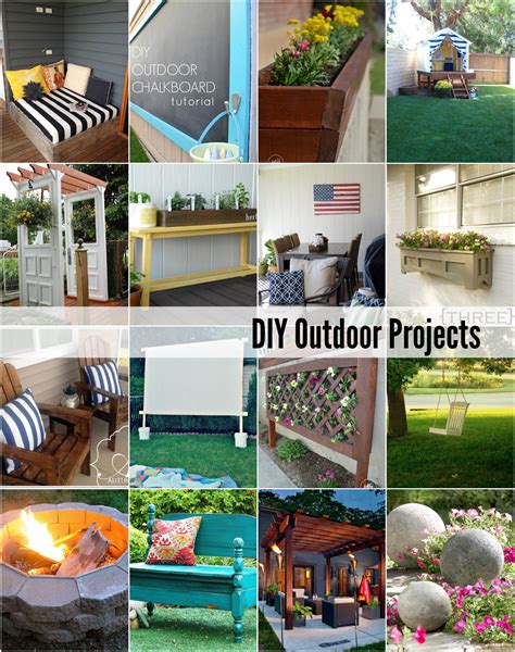 20 DIY Outdoor Projects - The Idea Room