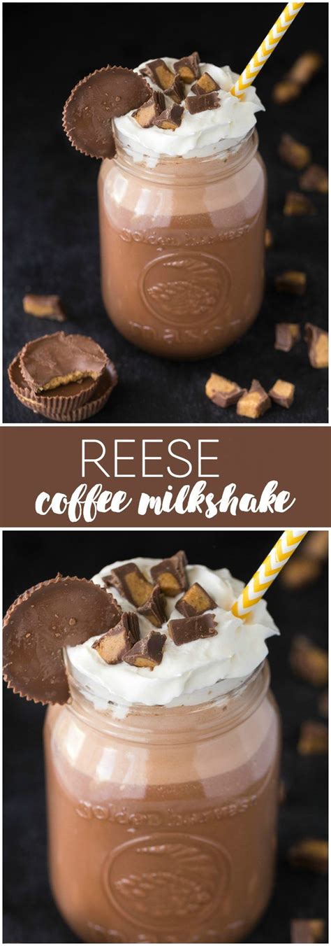 How to make a milkshake at home. Reese Coffee Milkshake | Recipe | Coffee recipes, Coffee ...