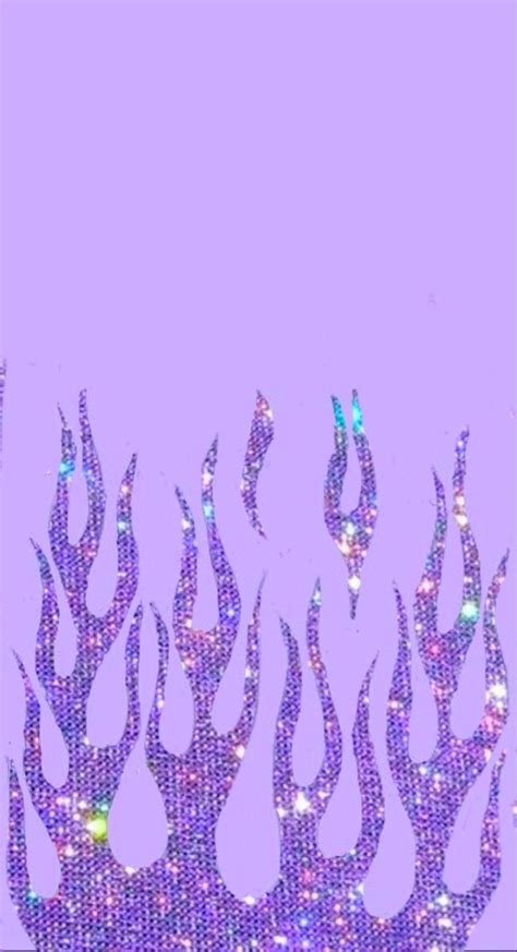 Quote, purple background, purple sky, vaporwave, golden aesthetics. Purple glitter flame in 2020 | Purple wallpaper iphone ...