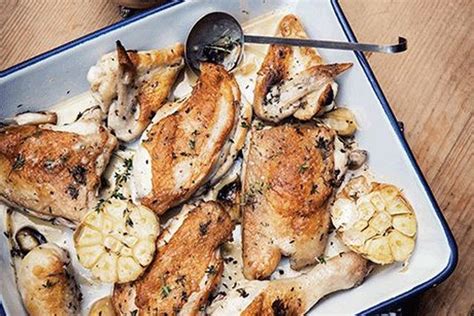 Cooking a chicken in a slow cooker makes it very succulent and packed full of flavour. Super-Quick Roast Chicken with Garlic and White Wine Gravy Recipe on Food52 | Recipe | Recipes ...