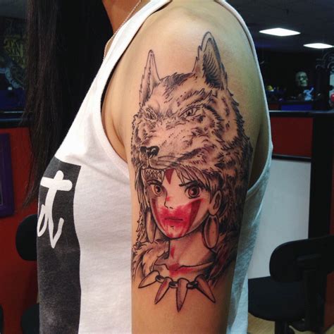 Get inspired by our community of talented artists. Princess Mononoke tattoo Submit Your Tattoo Here: Tattoos ...