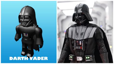 Roblox in real life statistics a robloxian is 5 studs tall. Roblox: Darth Vader In Real Life (characters in skins ...