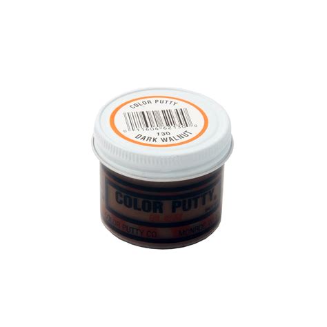 Ideal for filling nail holes, scratches, dents and. Color Putty - Dark Walnut