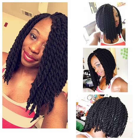 Check out our wool to weave selection for the very best in unique or custom, handmade pieces from our shops. Yarn twist bob | Hair styles, Black women hairstyles, Womens hairstyles