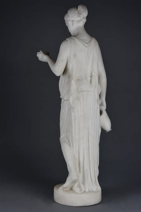 Hygeia's opposite number were the nosoi (spirits of disease). Fine Quality Mid-19th Century Carved Marble Figure of Hebe ...