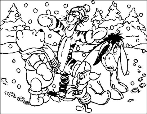 Tigger coloring pages direct pooh bear and ba printab disney princess printables. Malvorlagen Weihnachten Winnie Pooh | Ausmalbilder
