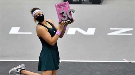 She has won a total prize pool of $955,295 usd for singles so far. WTA Linz: Sabalenka gewinnt Finale gegen Mertens - Eurosport