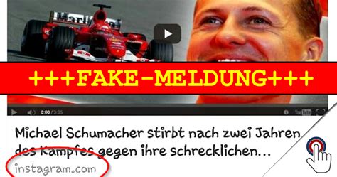 Der rennfahrer, der am 3. FAKE! "Michael Schumacher stirbt nach zwei Jahren" • mimikama