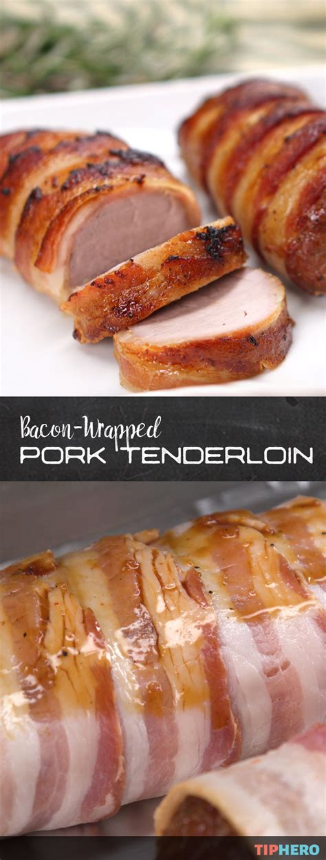 45 minutes, plus 8 hours or more for brining. To Bake A Pork Tenderloin Wrapped In Foil / Sweet & Spicy Bacon Wrapped Pork Tenderloin | Plain ...