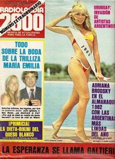 La actriz adriana brodsky hizo una impactante confesión sobre su relación con alberto olmedo durante una entrevista con el canal américa. BONITAS ARGENTINAS Y DEL MUNDO: ADRIANA BRODSKY 4