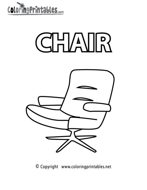 Lizzie mcguire sitting on chair. Vocabulary Chair Coloring Page - A Free Educational ...