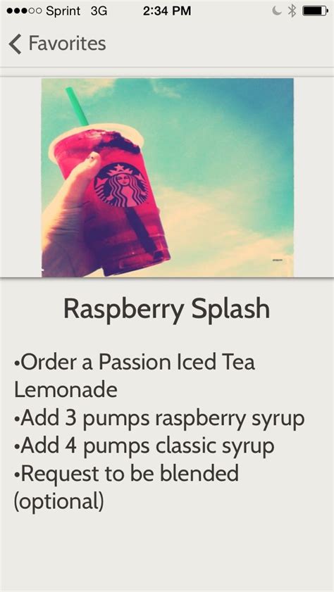 However, like many such traditions, it has declined in recent years due to the fast pace of modern life. Starbucks refresher (With images) | Iced tea lemonade ...