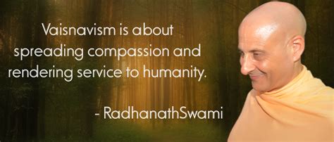 The journey home, p.186, simon and schuster if our mind is in conflict, not balanced with our body and with the needs of the soul, then there is a fundamental disunity in our life. service | Radhanath Swami - Quotes