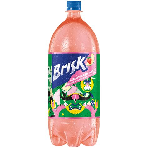 Brisk walking is an example of a moderate intensity aerobic activity. Lipton Brisk Flavored Drink Strawberry Melon, 67.6 fl oz