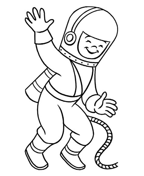 This page has a lot of free printable astronaut coloring page for kids,parents and preschool teacher. Free Printable Astronaut Coloring Pages For Kids