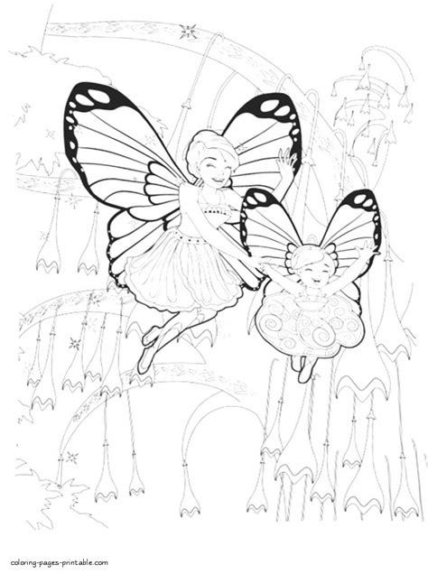 Our site will allow you to plunge into a fantastic world and make friends with little sorceresses using coloring pages. Printable Barbie Mariposa and The Fairy Princess coloring ...