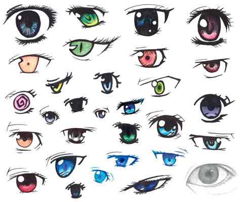 See more ideas about drawings, anime eyes, sketches. Anime Eye Collage | Anime eyes, Anime, Manga eyes