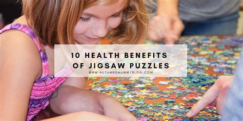 Cognitive benefits of jigsaw puzzles. 10 Health Benefits of Jigsaw Puzzles