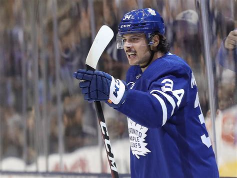 Auston matthews, connor mcdavid & team north america celebrate the win from crowd cam. Leafs centre Auston Matthews named NHL's second star of ...