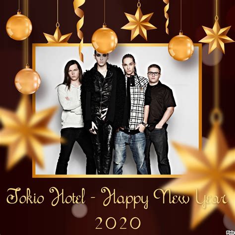 Tokio hotel — bill kaulitz: Tokio Hotel - Happy New Year 2020 (Video on Youtube) en 2020