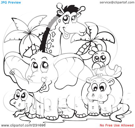 This is a perfect figurative abstract to feature bright colors and a swirling picture pattern. Animal Collage Coloring Pages at GetColorings.com | Free ...