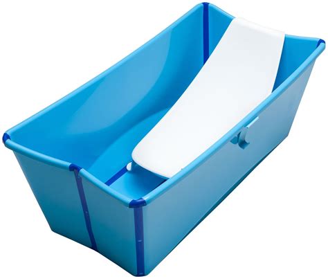 This innovative tub not only looks really cool, it folds up flat. Stokke Flexi Bath Newborn Support - Mum N Me