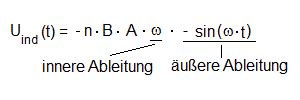 Exkurs höhere mathematik 1 funktionen, deren argumente erneut funktionen sind, lassen sich differenzieren. Erzeugung sinusförmiger Wechselspannung ...